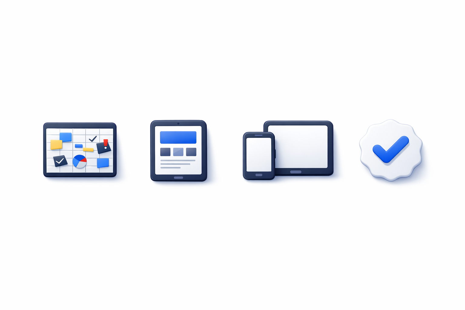 Software vs spreadsheet icons